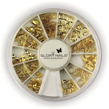 Luxury 3D Ornaments - gold