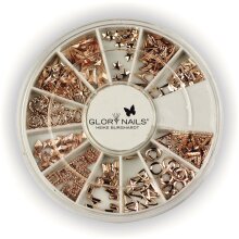 Luxury 3D Ornaments - rosé gold